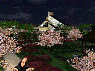 NTT WEBサイト内SHOCKWAVEアニメーション春